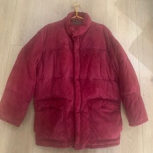 Barney’s Vintage Men’s Suede Parka